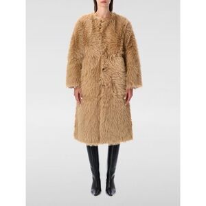 Urbancode Fur Coat Woman Brown